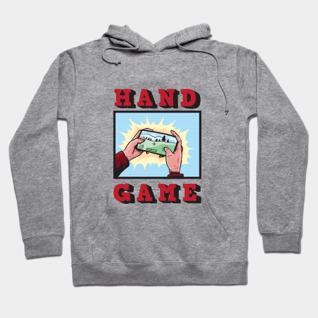 Hand Game Hoodie by Anandariki